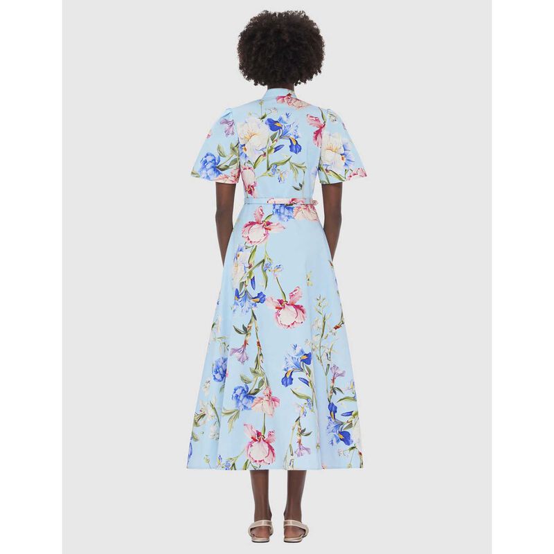 LEO LIN Bianca Short Sleeve Midi Dress image number 1